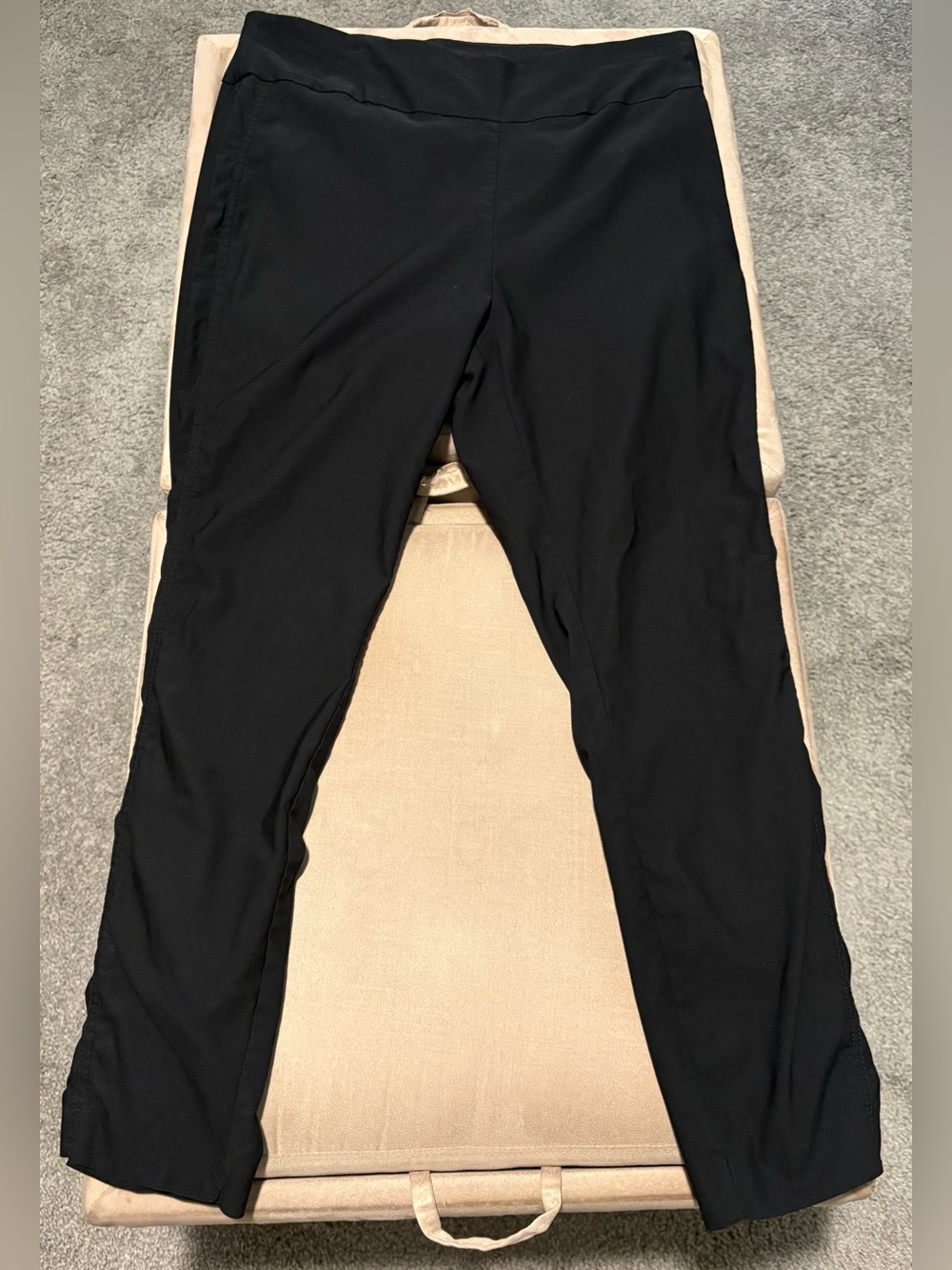 New York and Co High Rise Stretch Pull On Ankle Pant